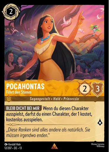 Pocahontas - Guiding the Tribe
