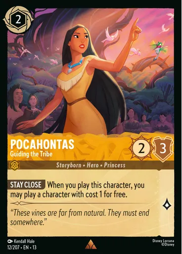 Pocahontas - Guiding the Tribe