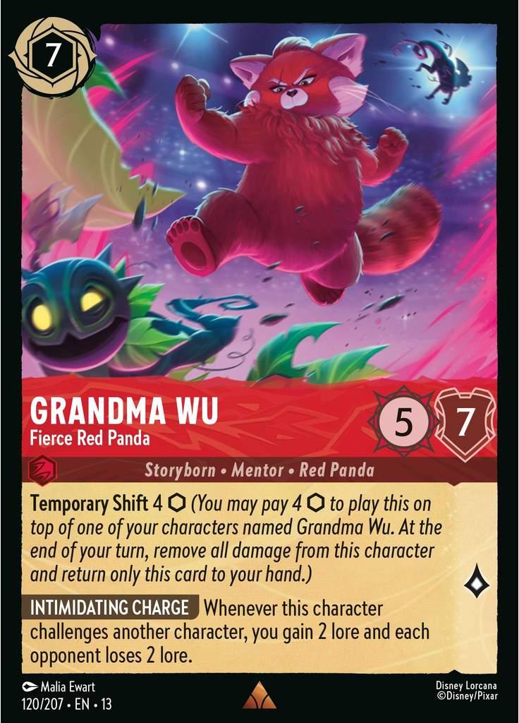 Grandma Wu - Fierce Red Panda