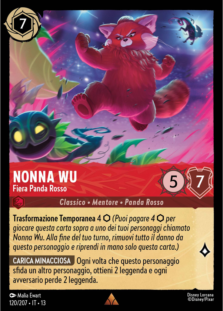 Grandma Wu - Fierce Red Panda