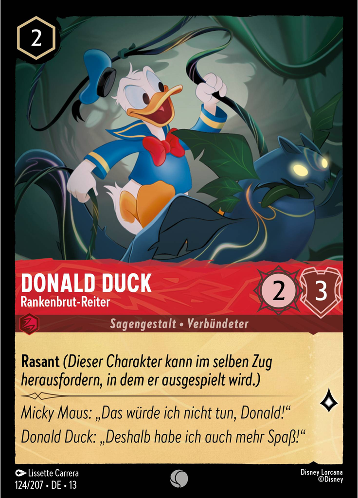 Donald Duck - Vineling Rider (Foil)