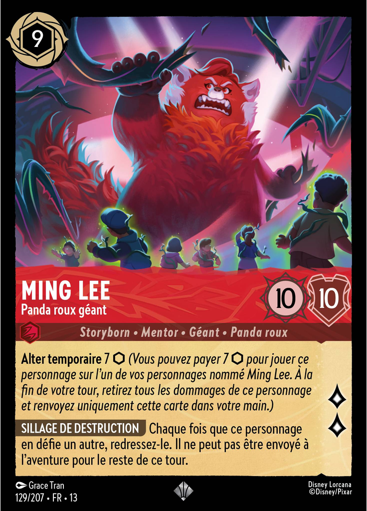 Ming Lee - Giant Red Panda (Foil)