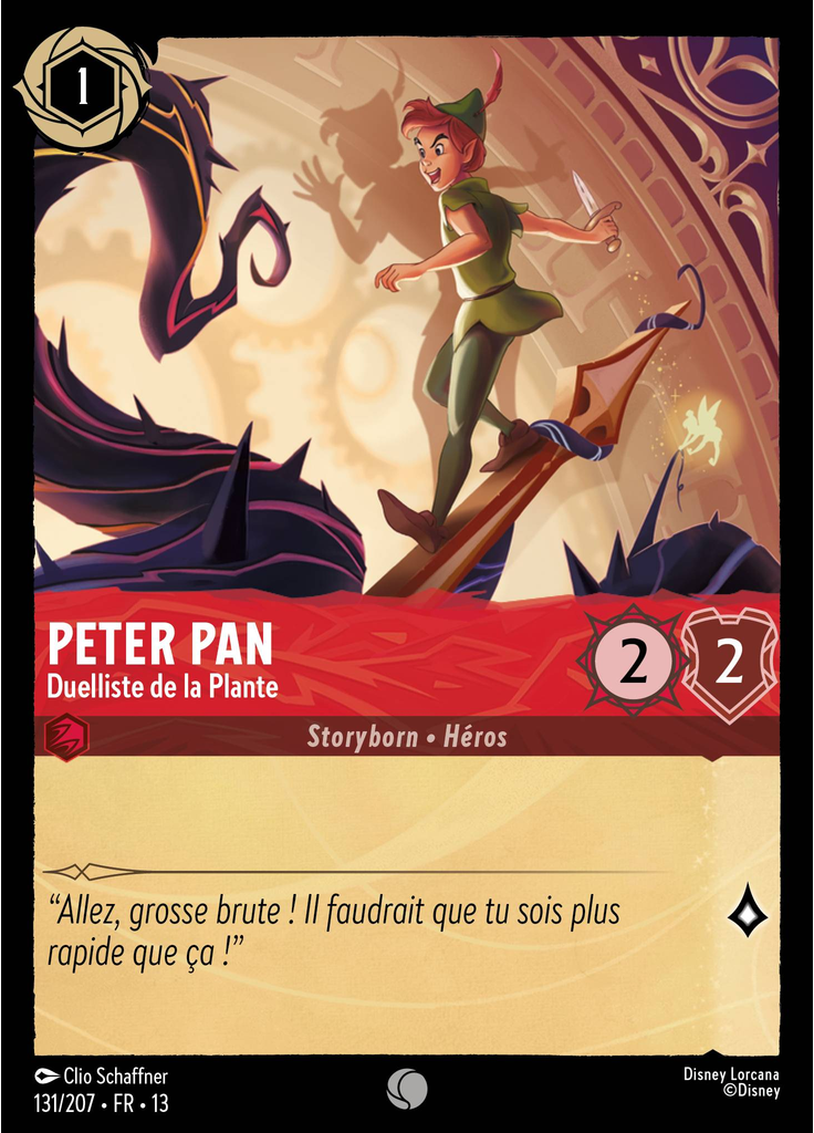 Peter Pan - Vine Duelist