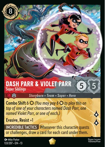 Dash Parr & Violet Parr - Super Siblings