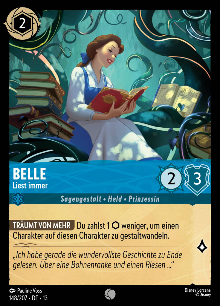 Belle - Always Reading (Foil)