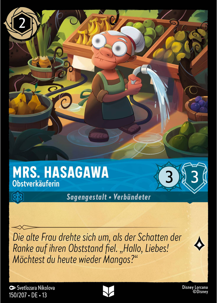 Mrs. Hasagawa - Fruit Vendor