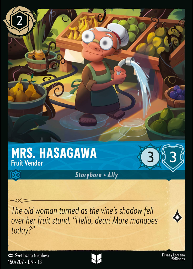 Mrs. Hasagawa - Fruit Vendor