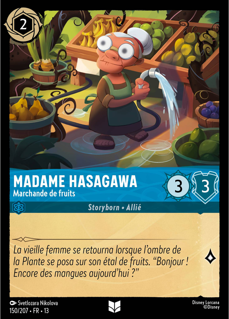 Mrs. Hasagawa - Fruit Vendor