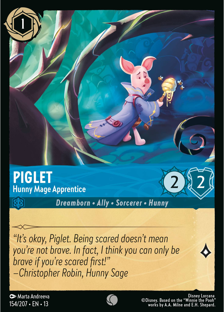 Piglet - Hunny Mage Apprentice (Foil)