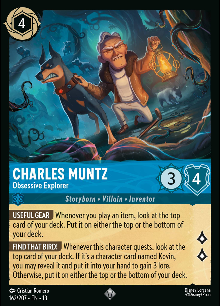 Charles Muntz - Obsessive Explorer