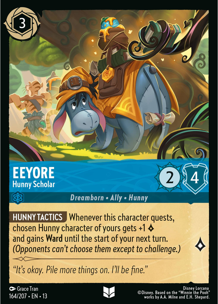 Eeyore - Hunny Scholar (Foil)