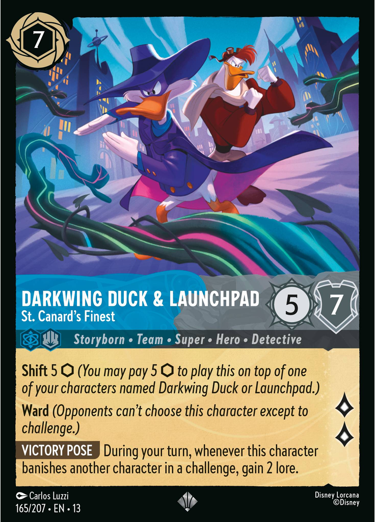 Darkwing Duck & Launchpad - St. Canard's Finest (Foil)