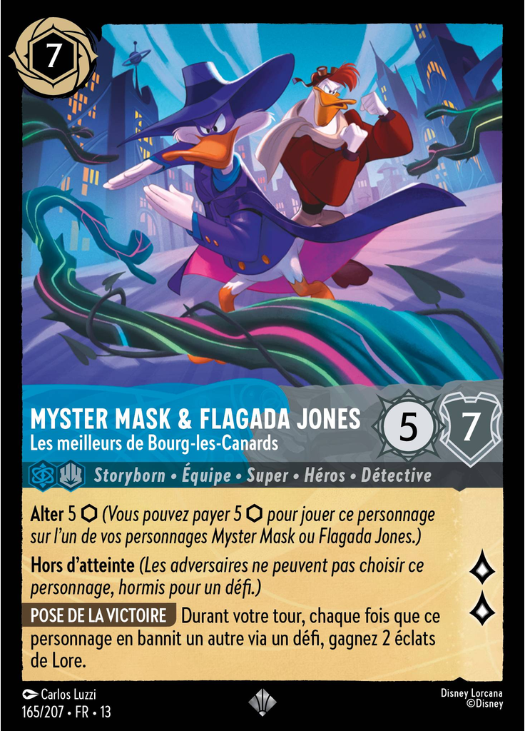 Darkwing Duck & Launchpad - St. Canard's Finest (Foil)