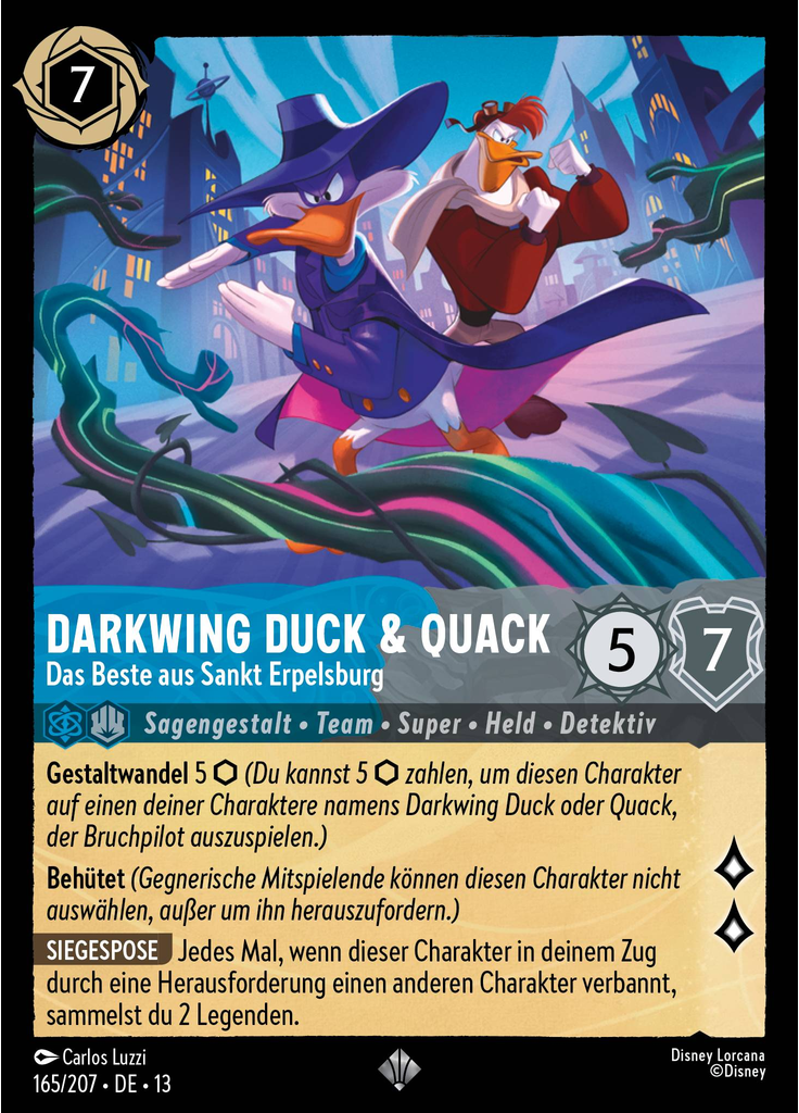 Darkwing Duck & Launchpad - St. Canard's Finest