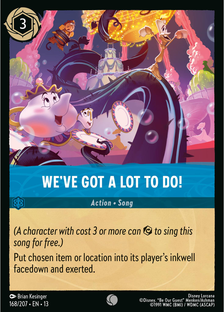 We've Got a Lot to Do! (Foil)