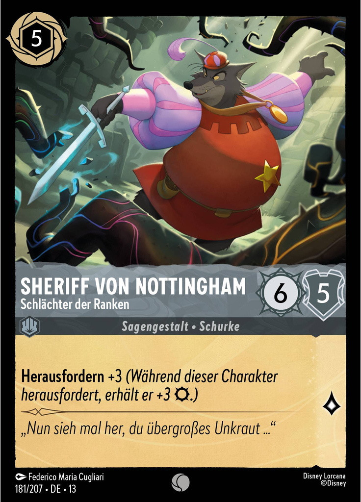 Sheriff of Nottingham - Vine Slayer (Foil)