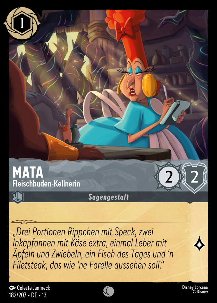 Mata - Meat Hut Waitress (Foil)