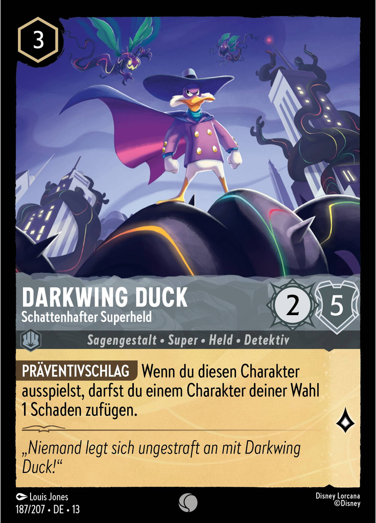 Darkwing Duck - Shadowy Superhero (Foil)