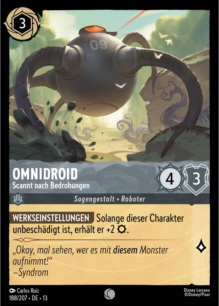 Omnidroid - Scanning for Threats (Foil)