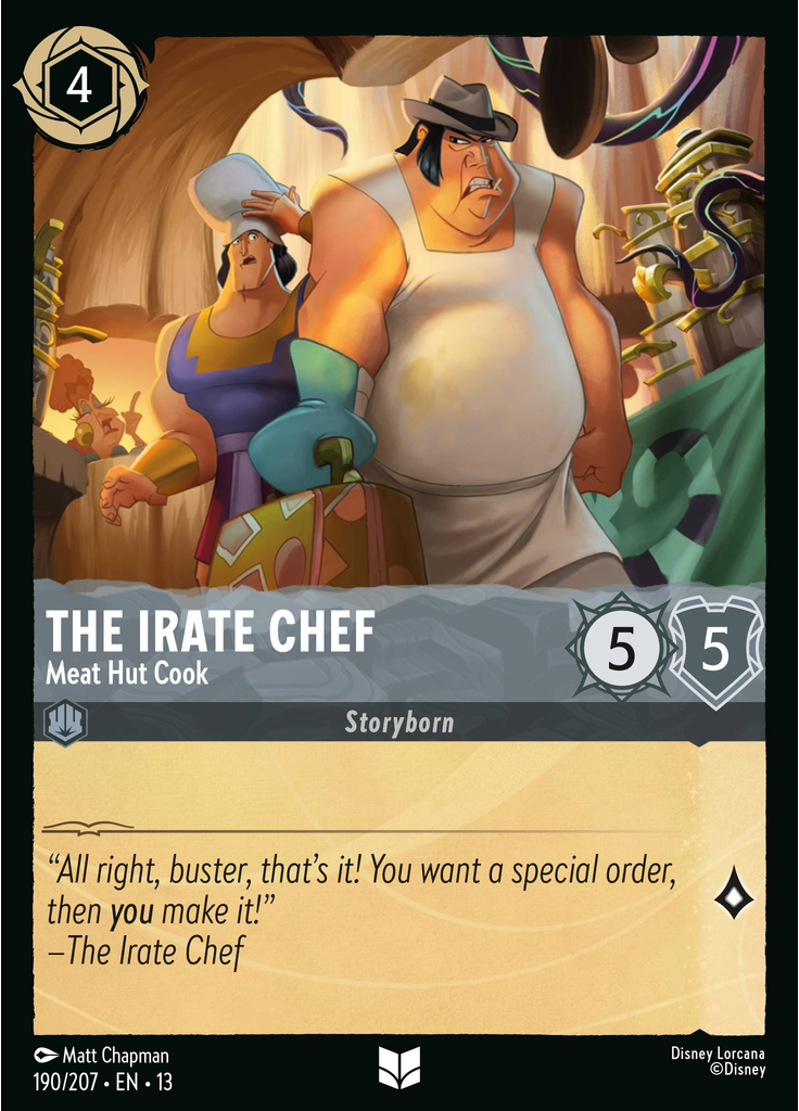 The Irate Chef - Meat Hut Cook (Foil)