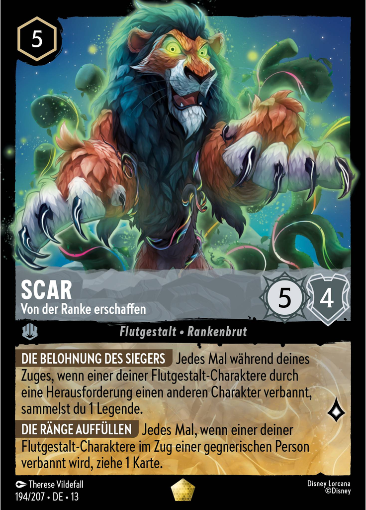 Scar - Created by the Vine (Foil)