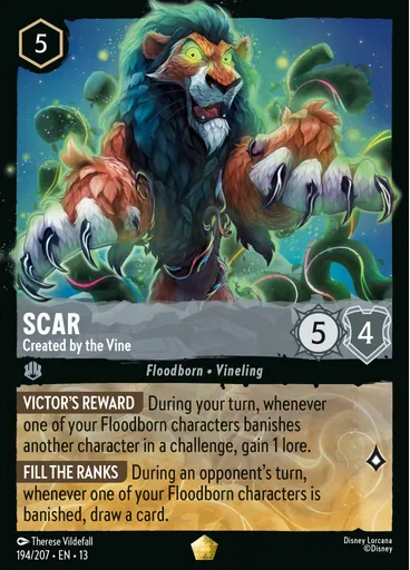 Scar - Created by the Vine