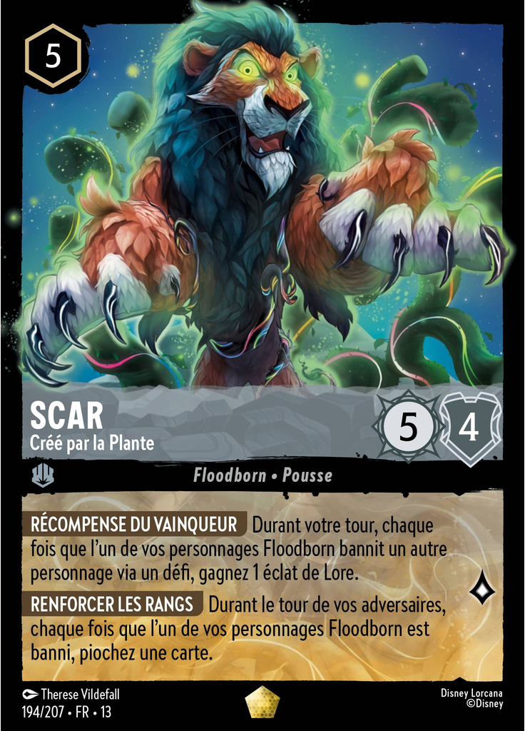 Scar - Created by the Vine