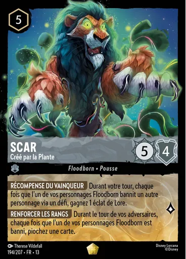 Scar - Created by the Vine