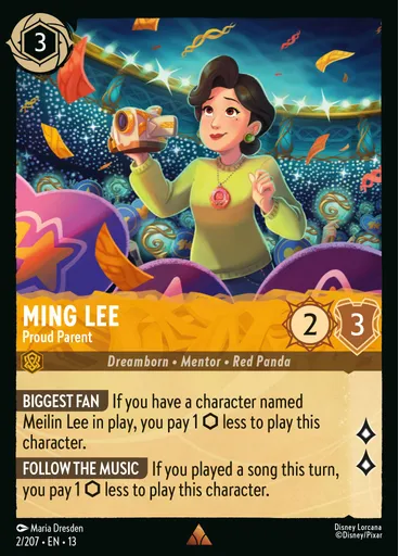 Ming Lee - Proud Parent