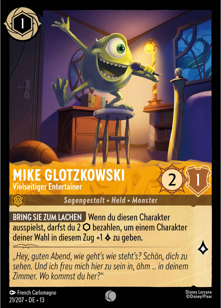 Mike Wazowski - Well-Rounded Entertainer (Foil)