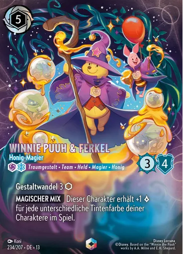Winnie the Pooh & Piglet - Hunny Mages