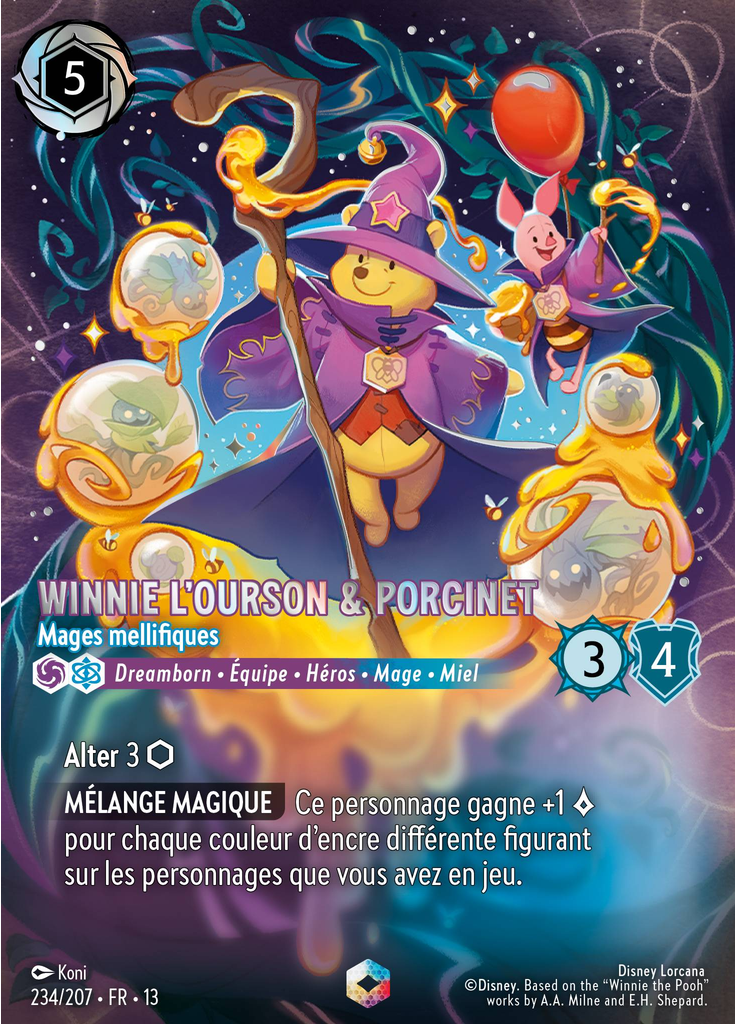 Winnie the Pooh & Piglet - Hunny Mages