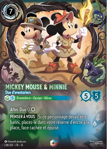 Mickey Mouse & Minnie Mouse - Adventuring Duo
