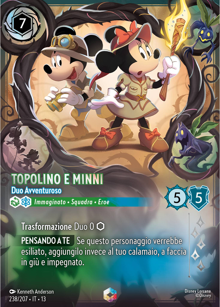 Mickey Mouse & Minnie Mouse - Adventuring Duo
