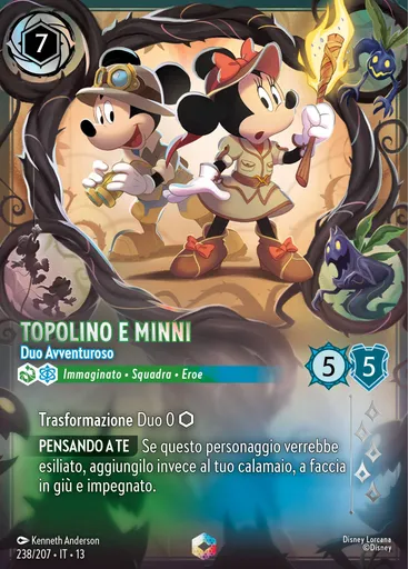 Mickey Mouse & Minnie Mouse - Adventuring Duo