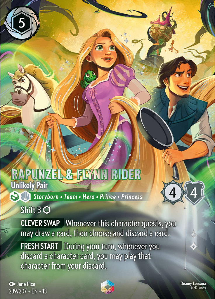 Rapunzel & Flynn Rider - Unlikely Pair