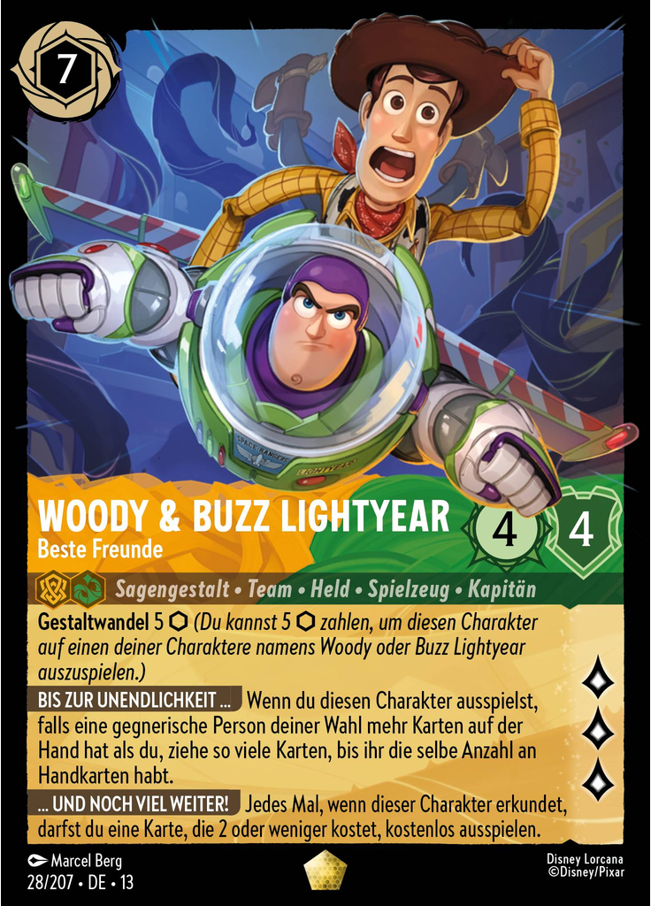 Woody & Buzz Lightyear - Best Buddies (Foil)