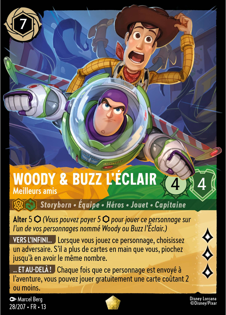 Woody & Buzz Lightyear - Best Buddies (Foil)
