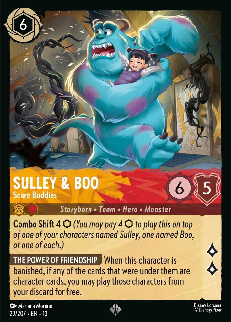 Sulley & Boo - Scare Buddies (Foil)