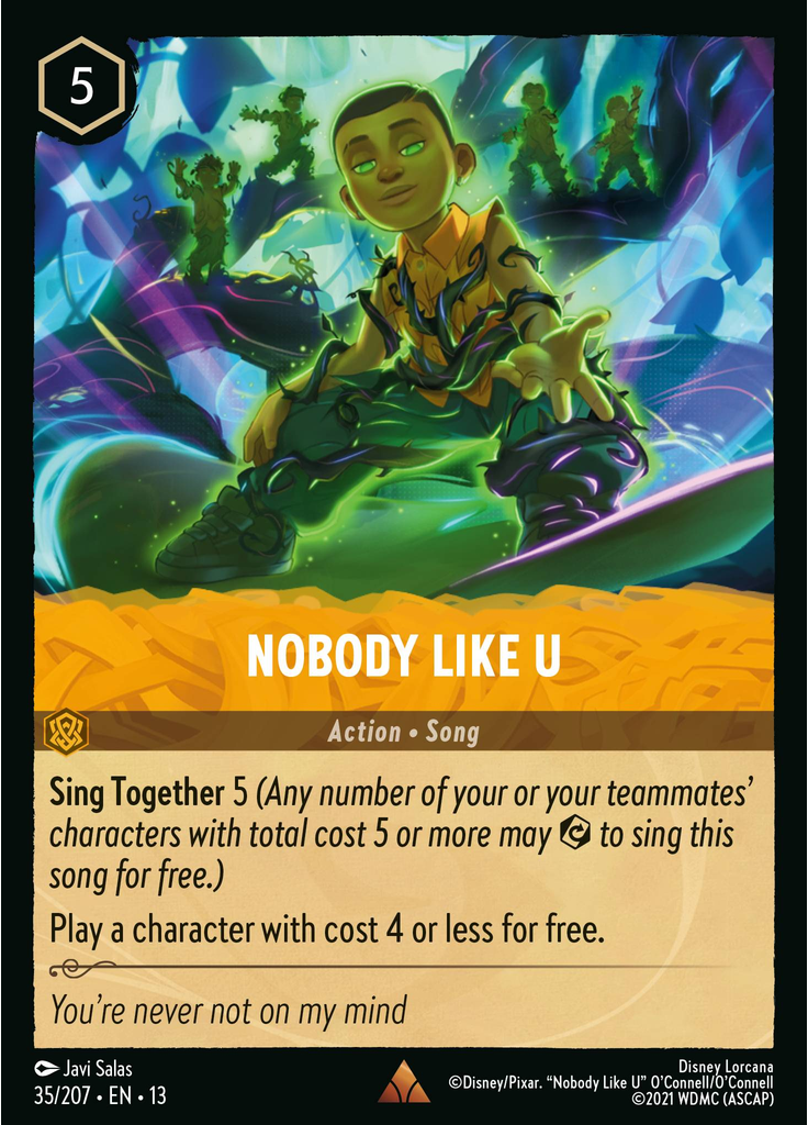 Nobody Like U (Foil)
