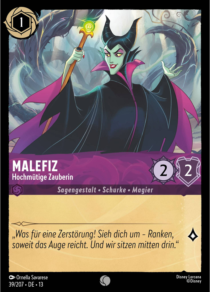 Maleficent - Exultant Spellcaster (Foil)
