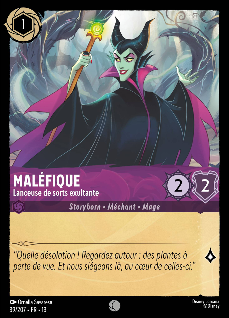 Maleficent - Exultant Spellcaster (Foil)