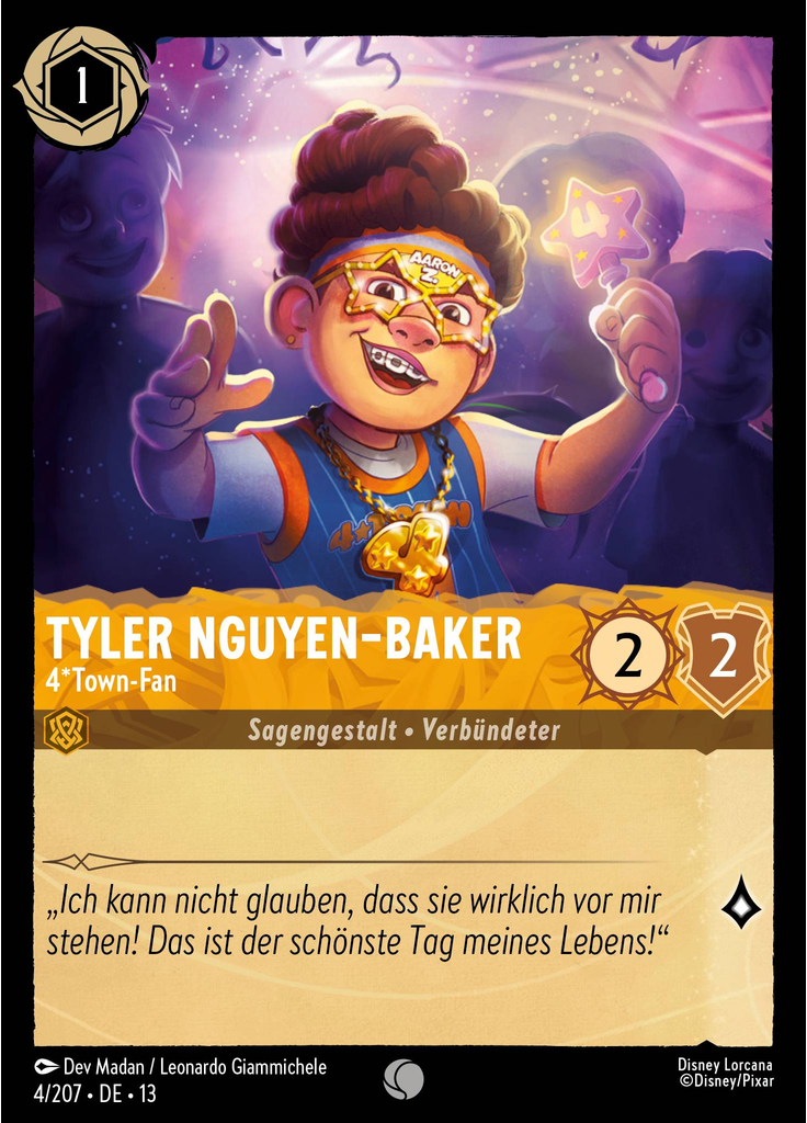 Tyler Nguyen-Baker - 4*Town Fan (Foil)