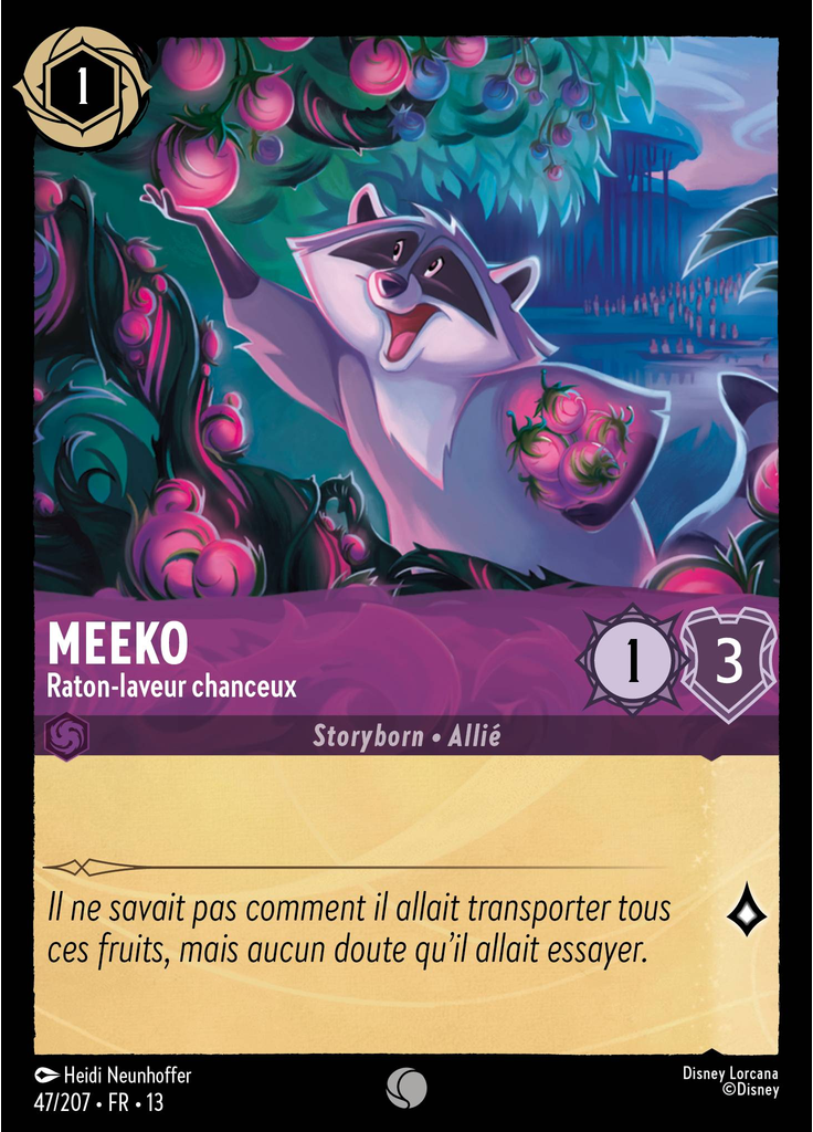 Meeko - Lucky Raccoon (Foil)