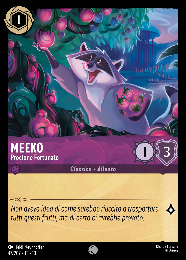 Meeko - Lucky Raccoon (Foil)