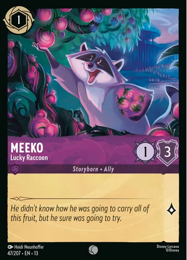 Meeko - Lucky Raccoon