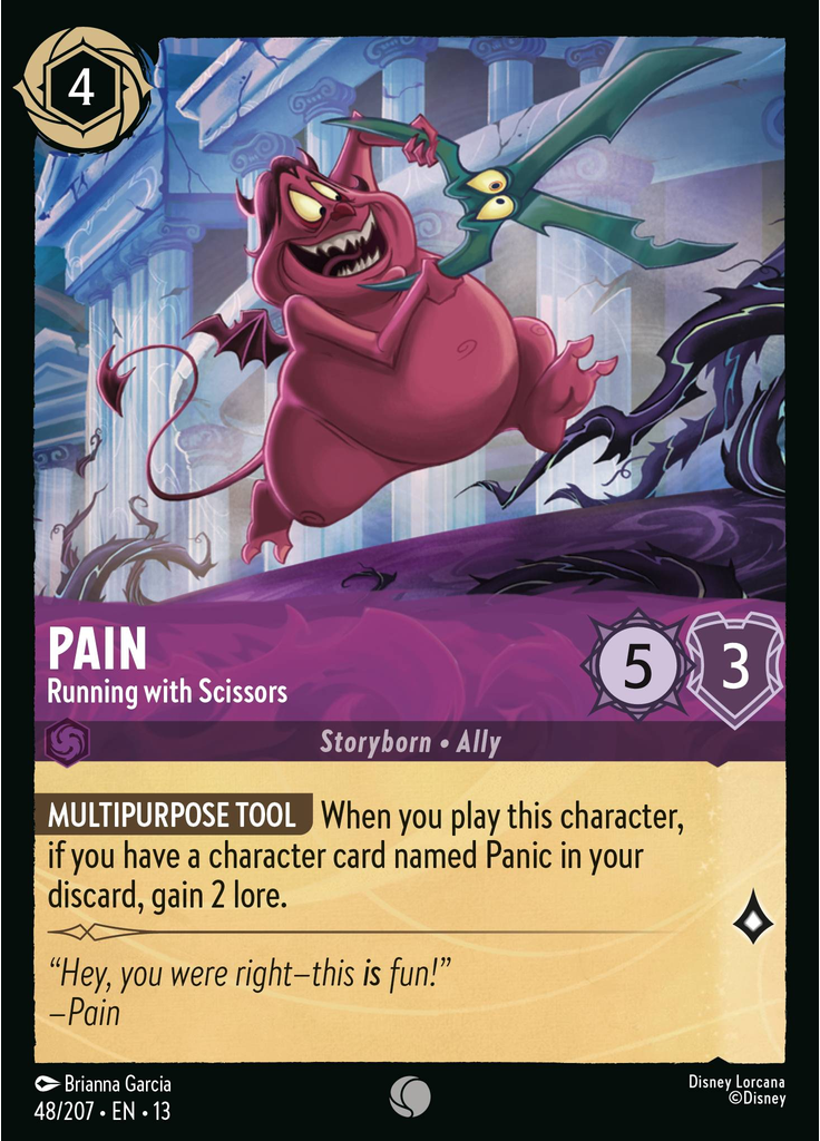 Pain - Running with Scissors (Foil)