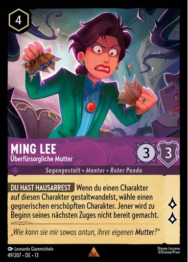 Ming Lee - Overprotective Parent