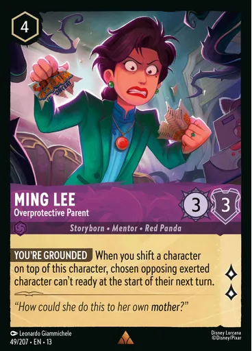 Ming Lee - Overprotective Parent