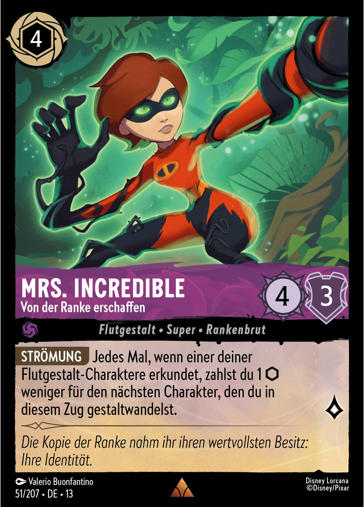 Mrs. Incredible - Created by the Vine (Foil)